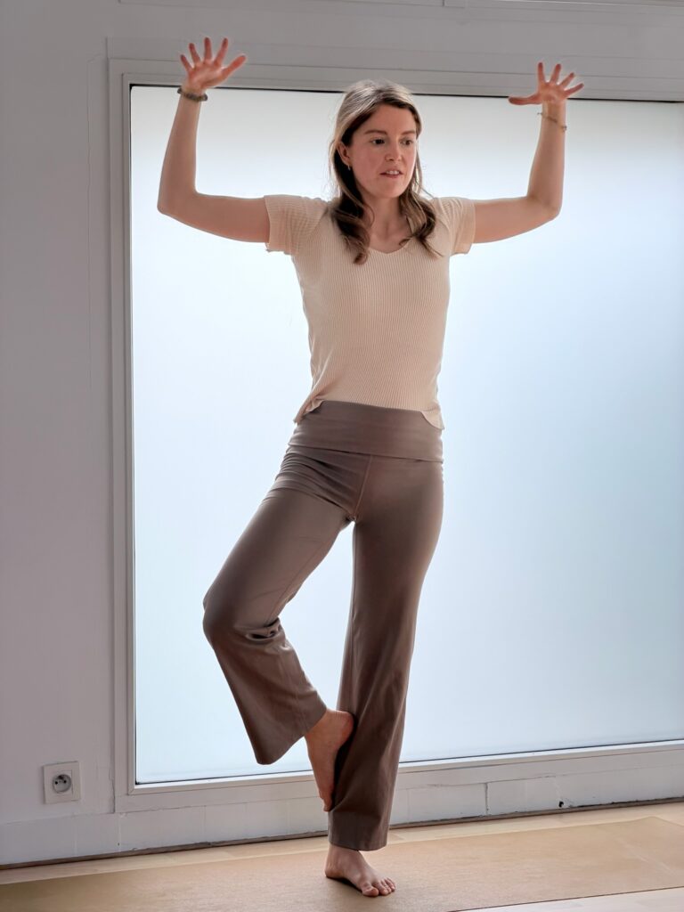 Suzanne enseignante de yoga à La Baule